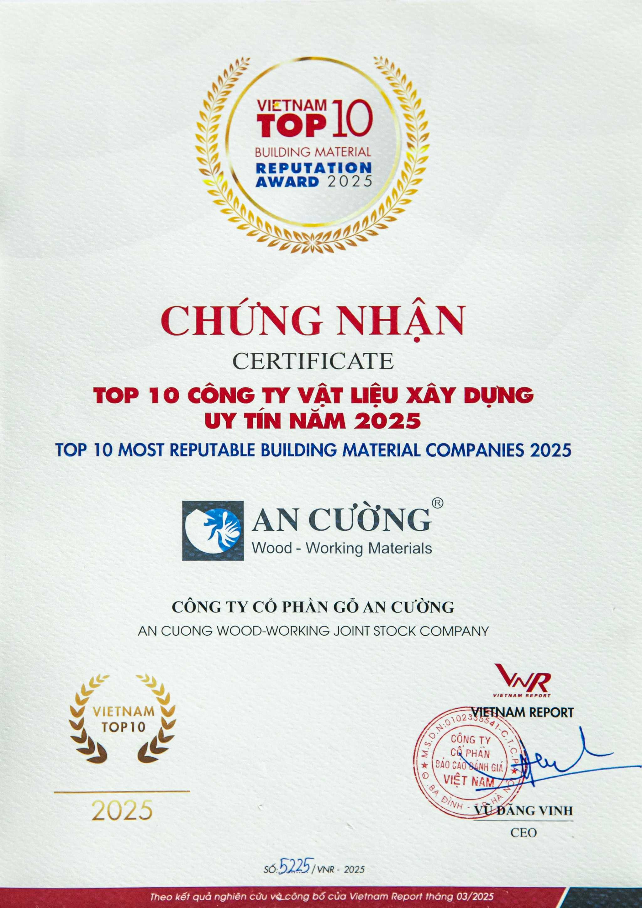 TOP 10 MOST REPUTABLE BUILDING MATERIAL COMPANIES 2025