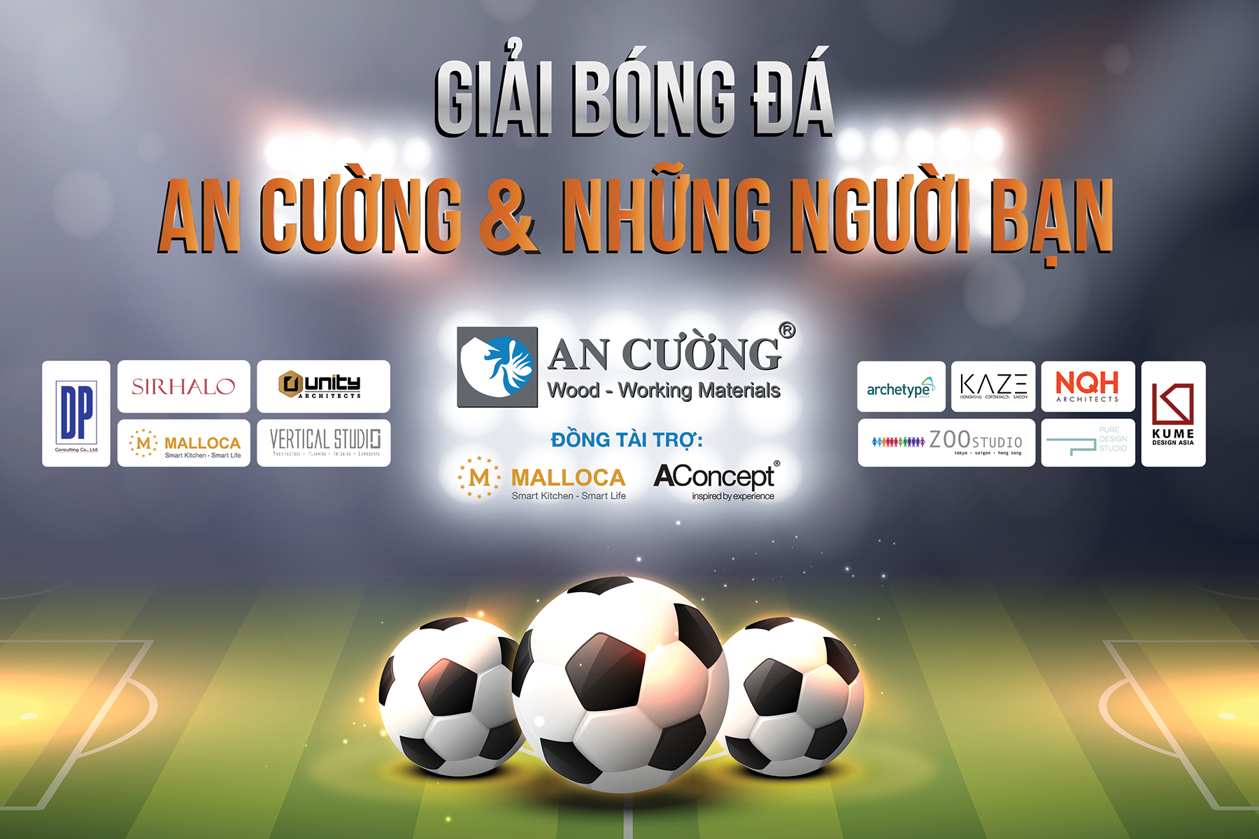 GIẢI BÓNG ĐÁ "AN CƯỜNG VÀ NHỮNG NGƯỜI BẠN".