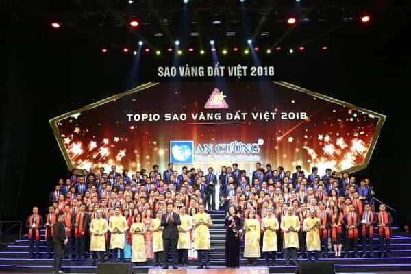 AN CƯỜNG VÀO TOP 10 SAO VÀNG ĐẤT VIỆT 2018