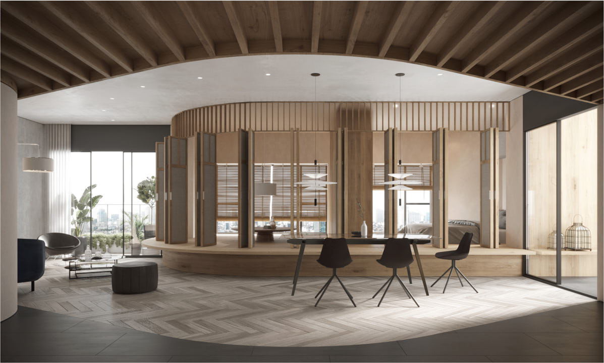 CĂN HỘ “BA GIAN”