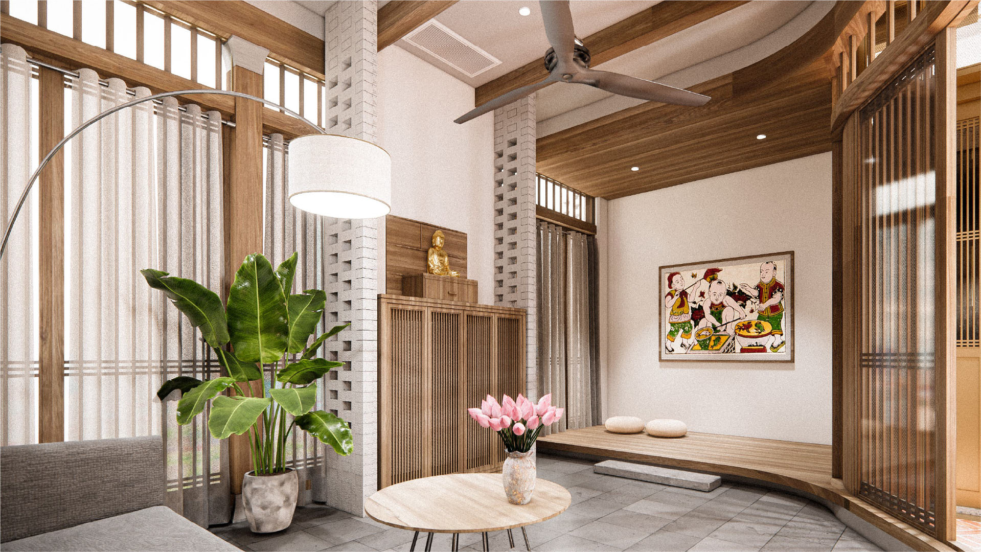 GÓC SÂN & KHOẢNG TRỜI