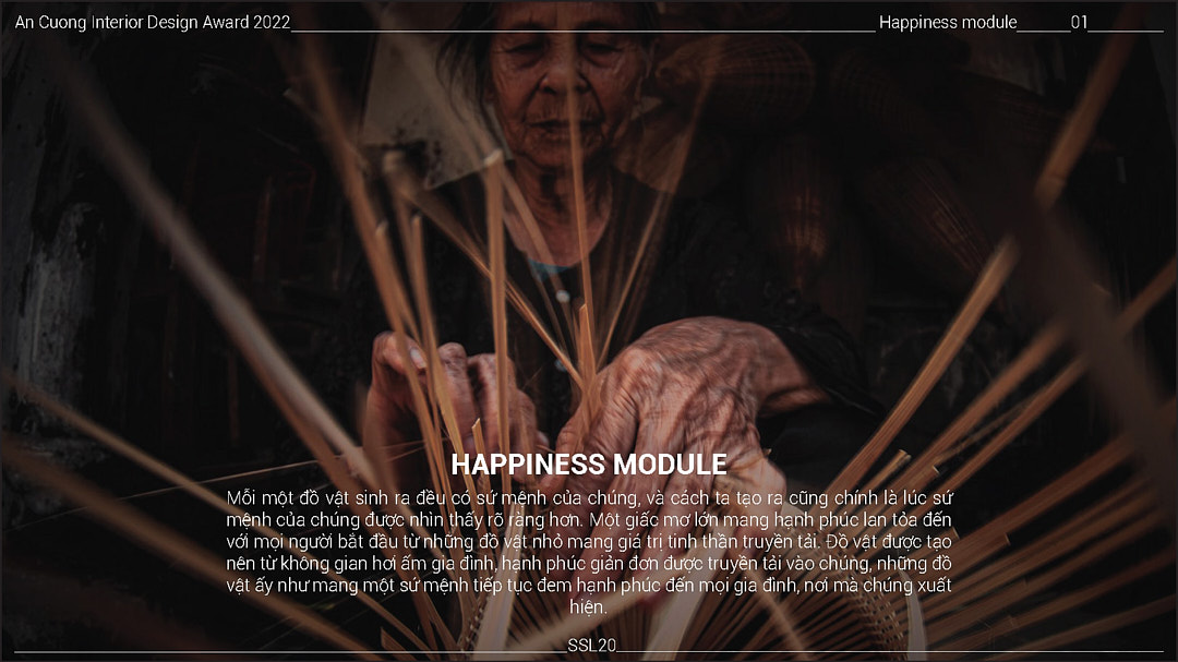 HAPPINESS MODULE - LAYOUT