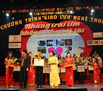 AN CƯỜNG HÂN HẠNH TÀI TRỢ CHƯƠNG TRÌNH “NHỮNG TRÁI TIM KHÔNG KHUYẾT TẬT”