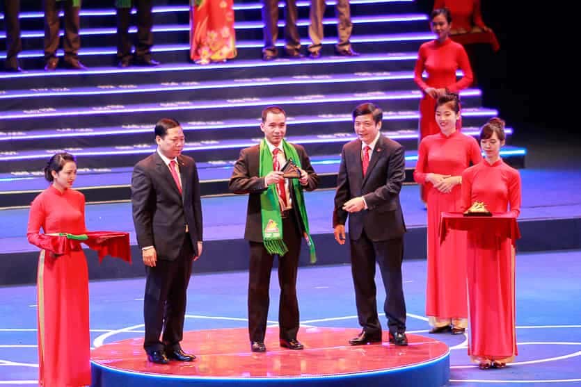 GIẢI THƯỞNG SAO VÀNG ĐẤT VIỆT - KHẲNG ĐỊNH THƯƠNG HIỆU AN CƯỜNG