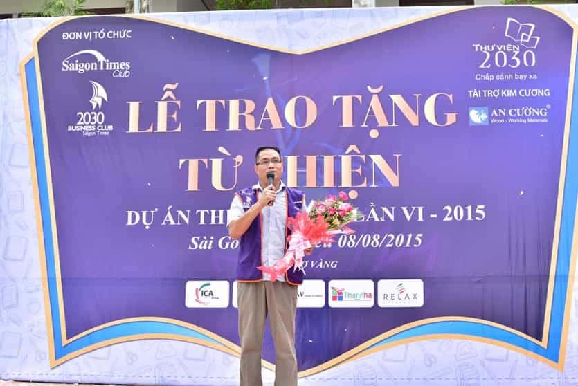 LIBRARY 2030 – GIVING LIBRARY FOR BAC LIEU STUDENT 2015