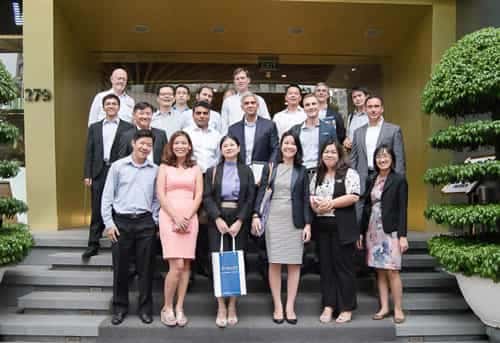 TIẾP ĐÓN PHÁI ĐOÀN ĐẦU TƯ VINACAPITAL