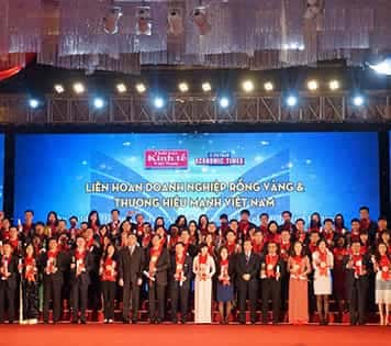 AN CƯỜNG NHIỀU NĂM LIÊN TIẾP ĐƯỢC VINH DANH “THƯƠNG HIỆU MẠNH VIỆT NAM”