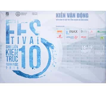 AN CƯỜNG LÀ NHÀ TÀI TRỢ CHÍNH FESTIVAL SINH VIÊN KIẾN TRÚC TOÀN QUỐC 2016