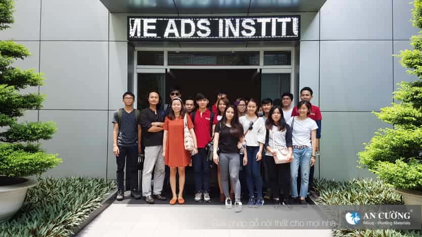 AN CƯỜNG TIẾP ĐÓN HỌC VIỆN THIẾT KẾ ADS