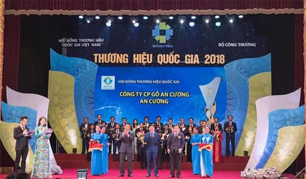 AN CƯỜNG TỰ HÀO ĐƯỢC VINH DANH THƯƠNG HIỆU QUỐC GIA - VIETNAM VALUE 2018  