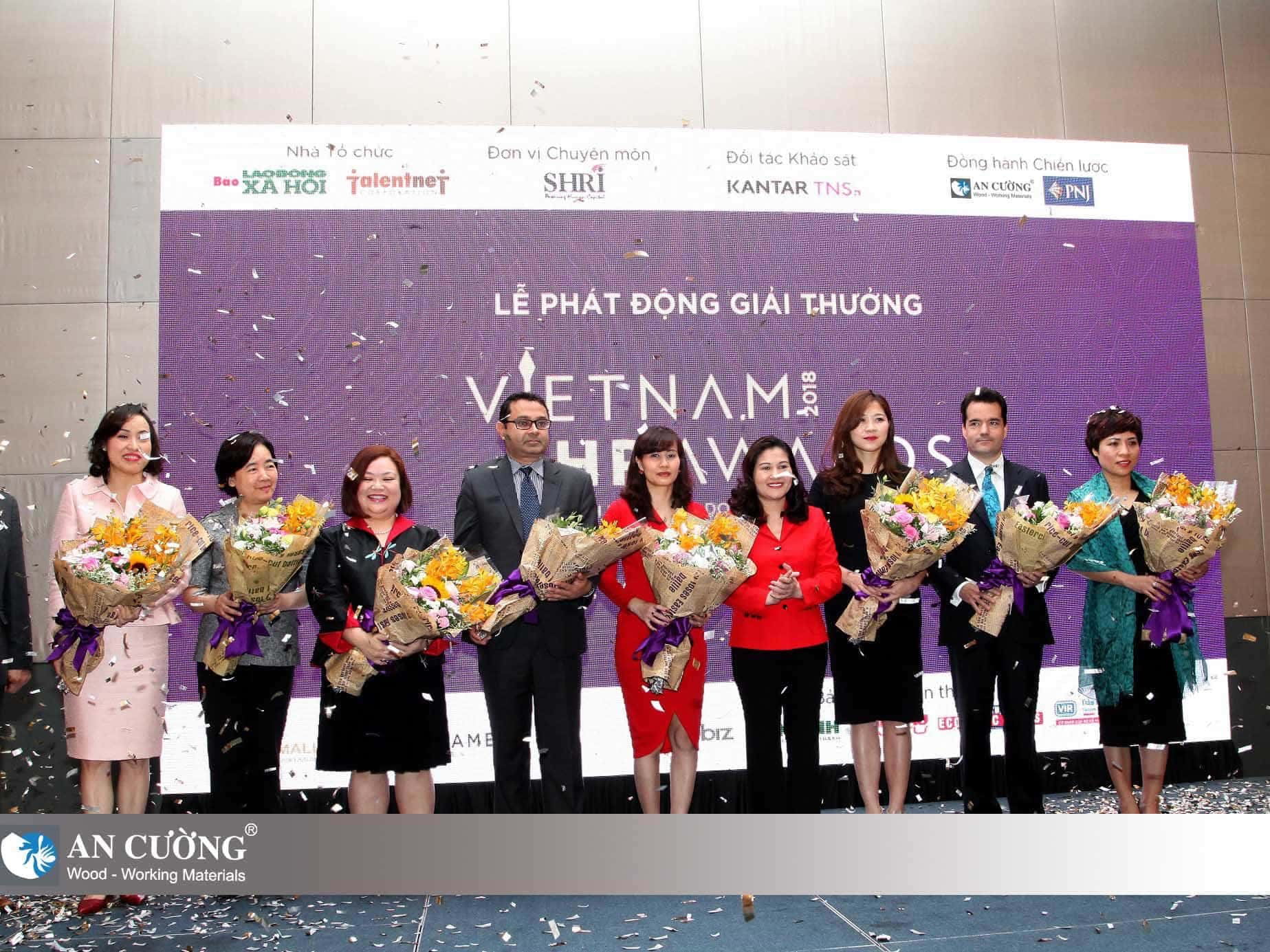 AN CƯỜNG ĐỒNG HÀNH CHIẾN LƯỢC CÙNG VIETNAM HR AWARDS 2018