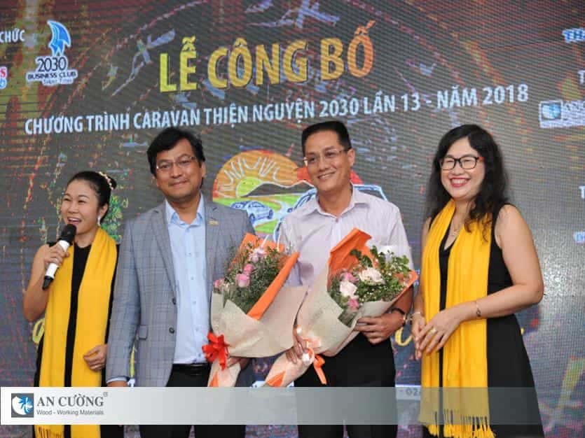AN CUONG CONTINUES TO BE PLATINUM SPONSOR – 13TH CHARITY CARAVAN PROGRAM 2030 - 2018 “SACRED SOUL”