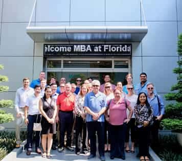 AN CUONG WELCOMED MBA GROUP – FLORIDA SOUTHERN COLLEGE
