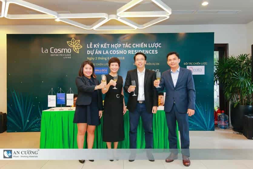 AN CƯỜNG VÀ AN GIA HƯNG (CHỦ ĐẦU TƯ DỰ ÁN LA COSMO RESIDENCES) KÍ KẾT HỢP TÁC CHIẾN LƯỢC
