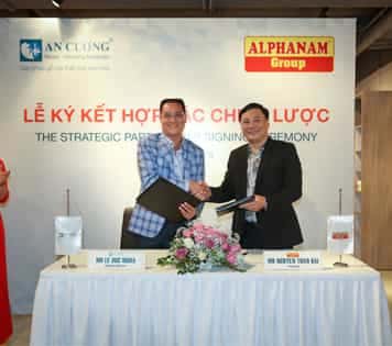 LỄ KÝ KẾT HỢP TÁC CHIẾN LƯỢC GIỮA  ALPHANAM GROUP & CÔNG TY CỔ PHẦN GỖ AN CƯỜNG