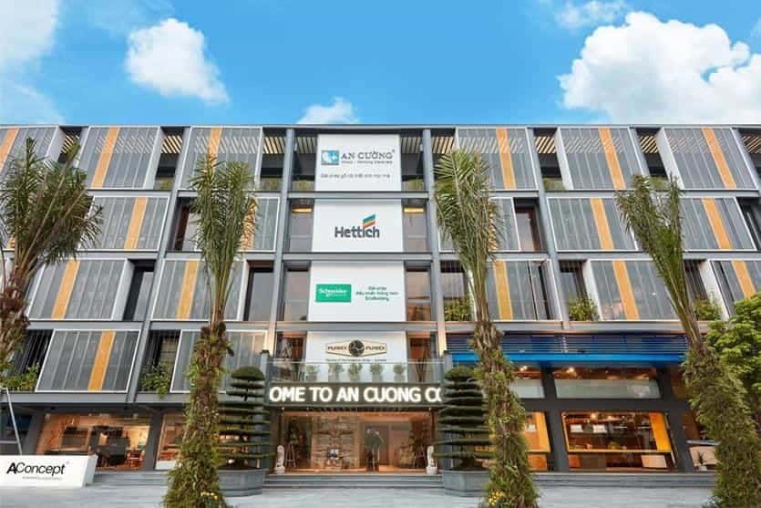 AN CƯỜNG ONE-STOP SHOPPING CENTER - SHOWROOM VẬT LIỆU, GIẢI PHÁP VÀ NỘI THẤT LÀM TỪ GỖ CÔNG NGHIỆP LỚN NHẤT ĐÔNG NAM Á