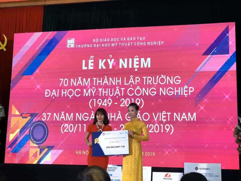 AN CƯỜNG ĐỒNG HÀNH CÙNG TRƯỜNG ĐẠI HỌC MỸ THUẬT CÔNG NGHIỆP HÀ NỘI 