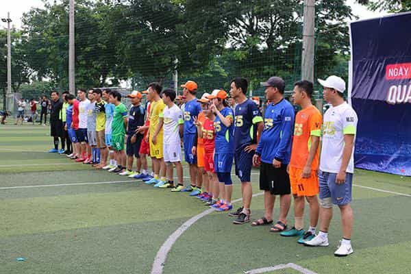 KHAI MẠC BÓNG ĐÁ TRONG CHUỖI NGÀY HỘI VĂN HOÁ AN CƯỜNG THÀNH PHỐ HỒ CHÍ MINH