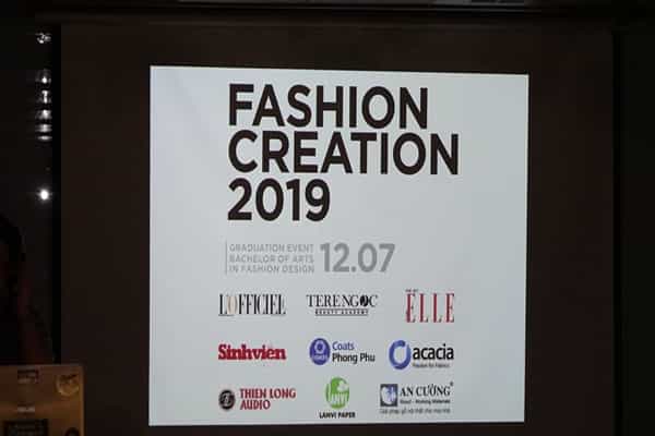 AN CƯỜNG ĐỒNG HÀNH CÙNG SỰ KIỆN FASHION CREATION 2019-ĐH HOA SEN