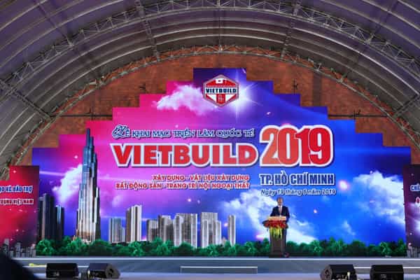 TRIỂN LÃM QUỐC TẾ VIETBUILD HỒ CHÍ MINH 2019 ĐÃ CHÍNH THỨC KHAI MẠC