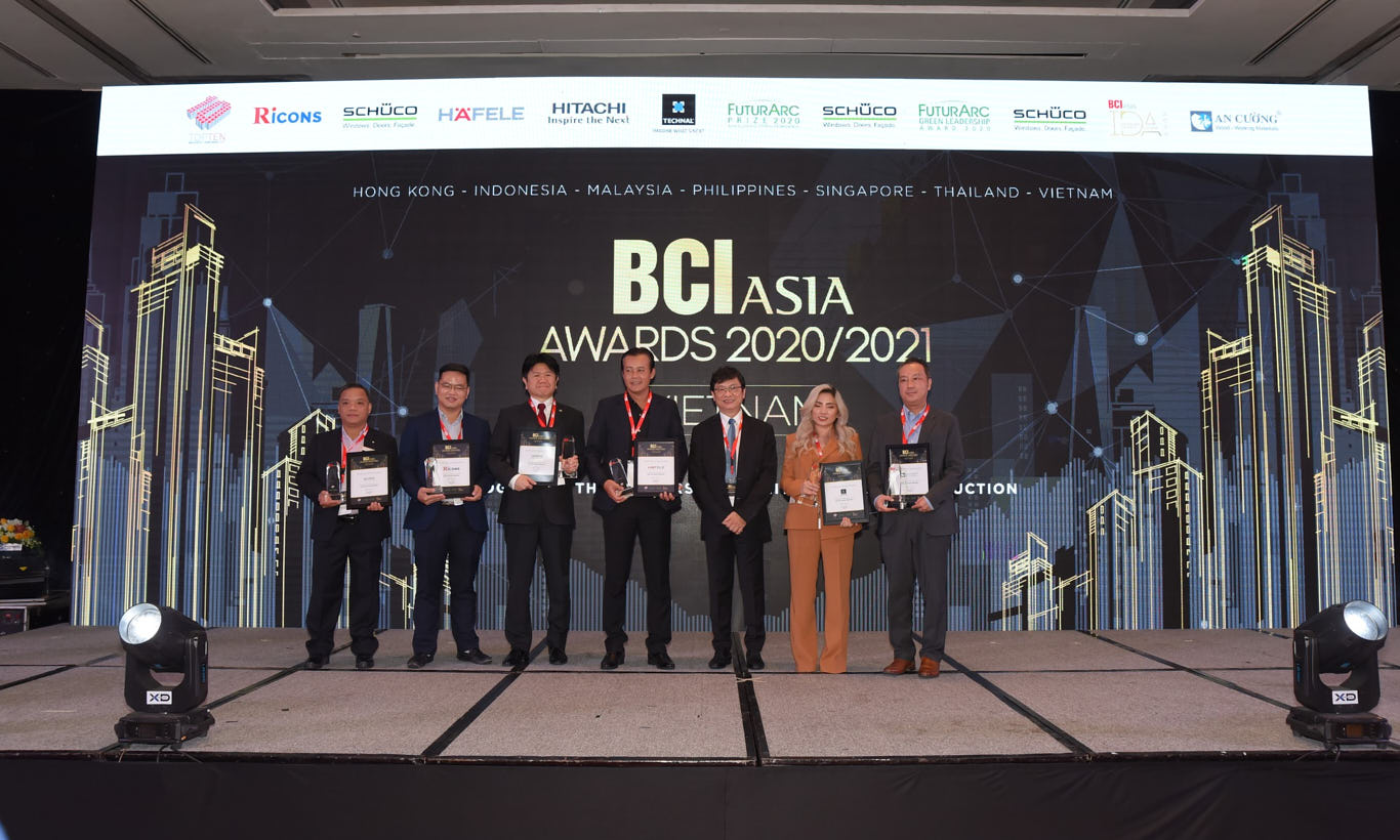 An Cường Group Tài Trợ Chính BCI Asia Interior Design Awards 2020-2021