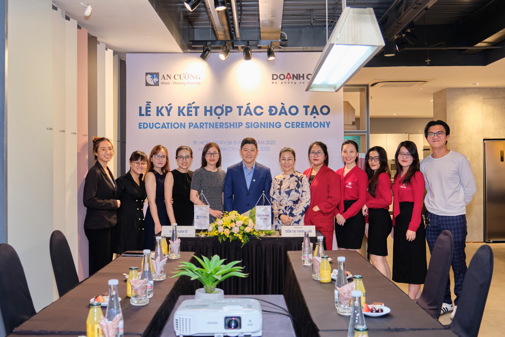 AN CUONG WOOD (ACG) PROMOTES THE DEVELOPMENT OF INTERNAL KNOWLEDGE THROUGH THE STRATEGIC COOPERATION SIGNING DAY WITH OWNER TRAINING COMPANY