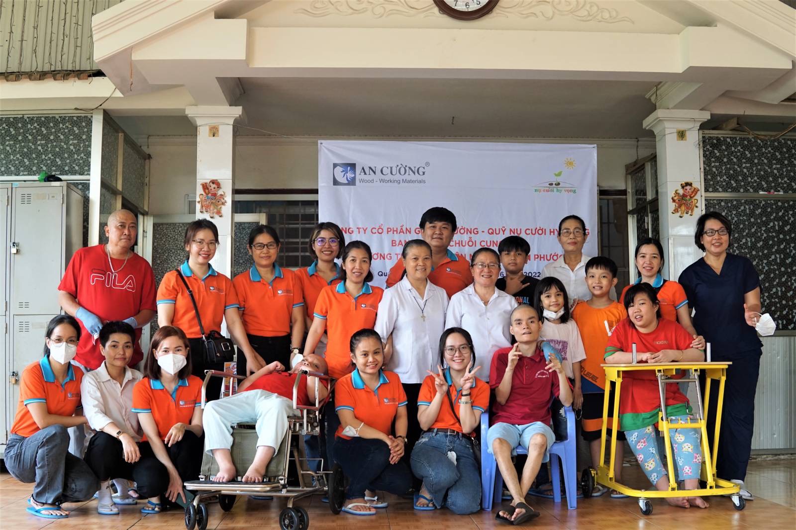 HÀNH TRÌNH THIỆN NGUYỆN ĐẾN MÁI ẤM THIÊN PHƯỚC CỦA GỖ AN CƯỜNG (ACG)