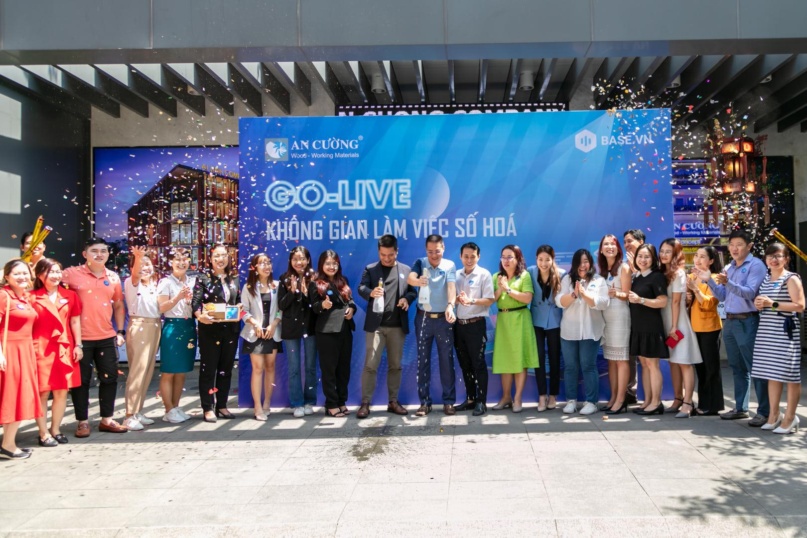 AN CƯỜNG CHÍNH THỨC GOLIVE PHẦN MỀM BASE – KHÔNG GIAN LÀM VIỆC SỐ HÓA 