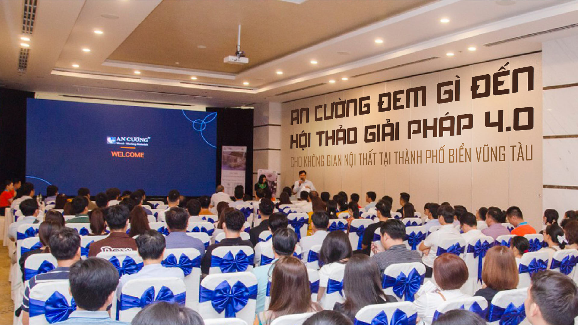 AN CUONG BROUGHT 4.0 SOLUTIONS FOR INTERIOR SPACE WORKSHOP IN VUNG TAU CITY