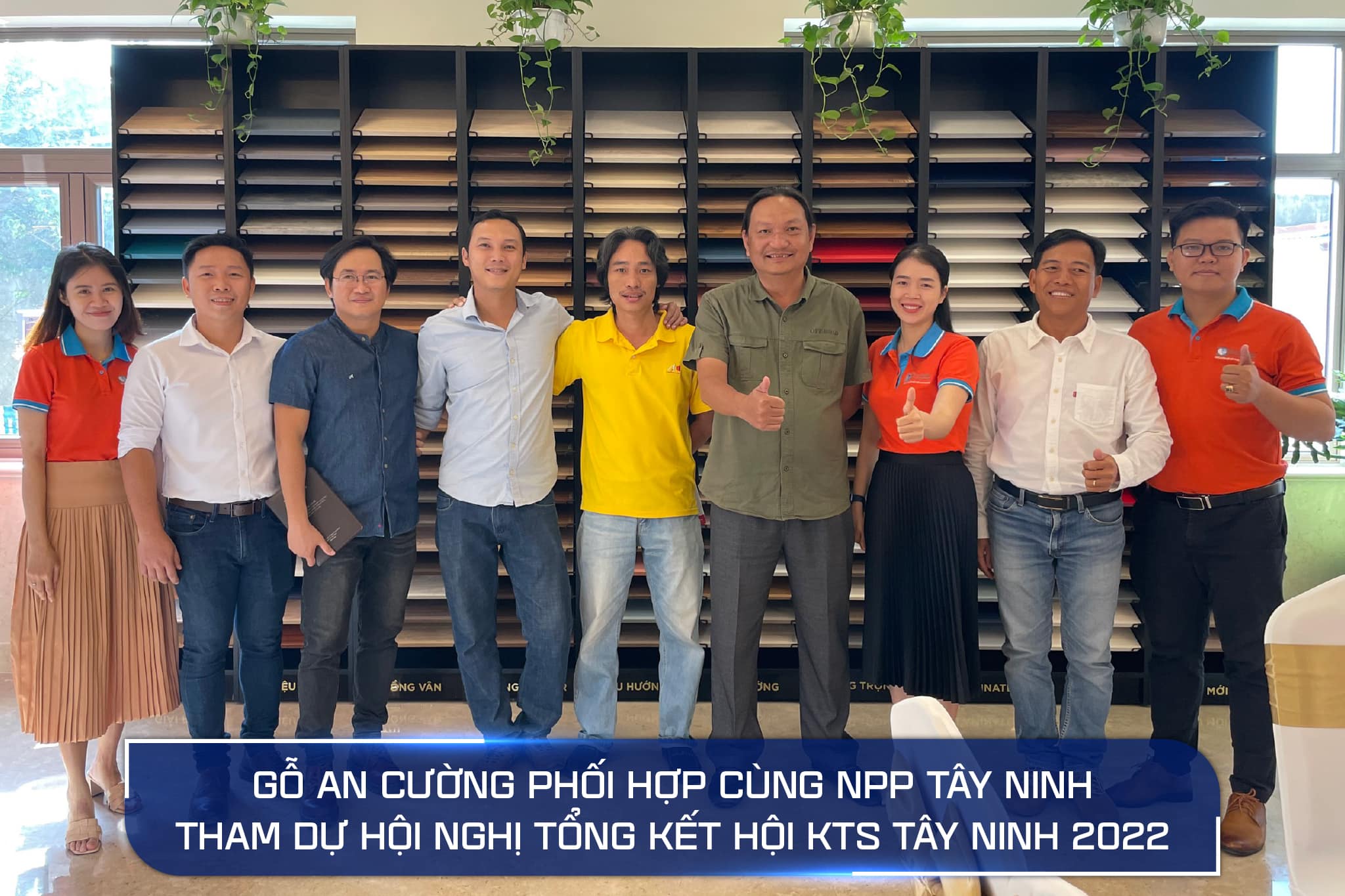 AN CUONG (ACG) COOPERATED WITH DISTRIBUTORS IN TAY NINH TO PARTICIPATE TAY NINH ARCHITECTS ASSOCIATION 2022