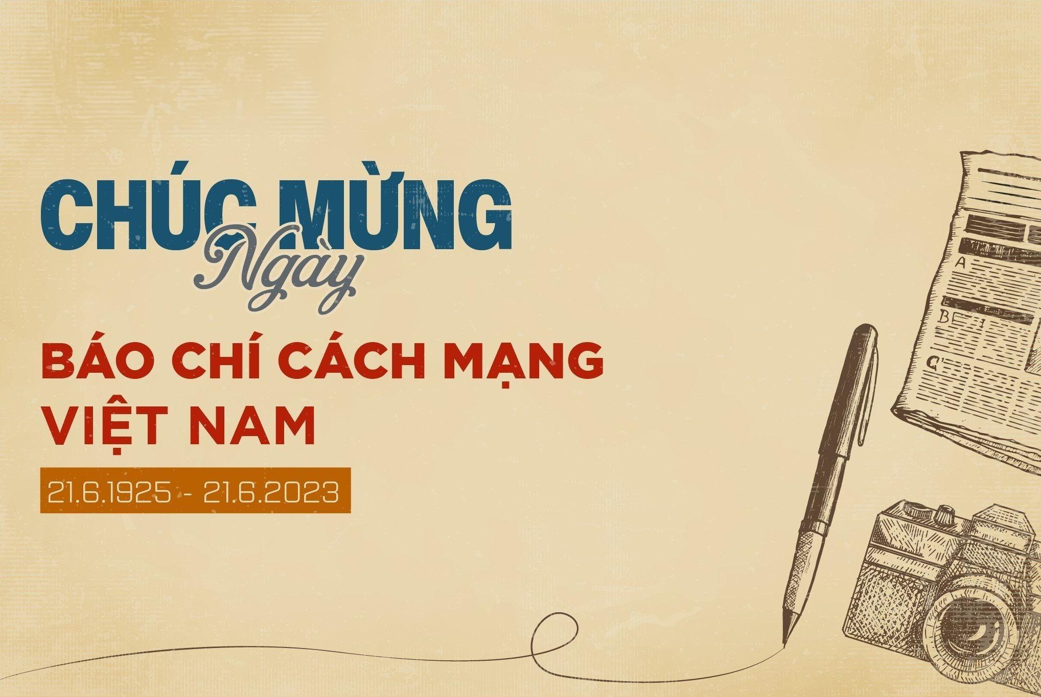 CONGRATULATIONS ON VIETNAM REVOLUTIONARY PRESS DAY