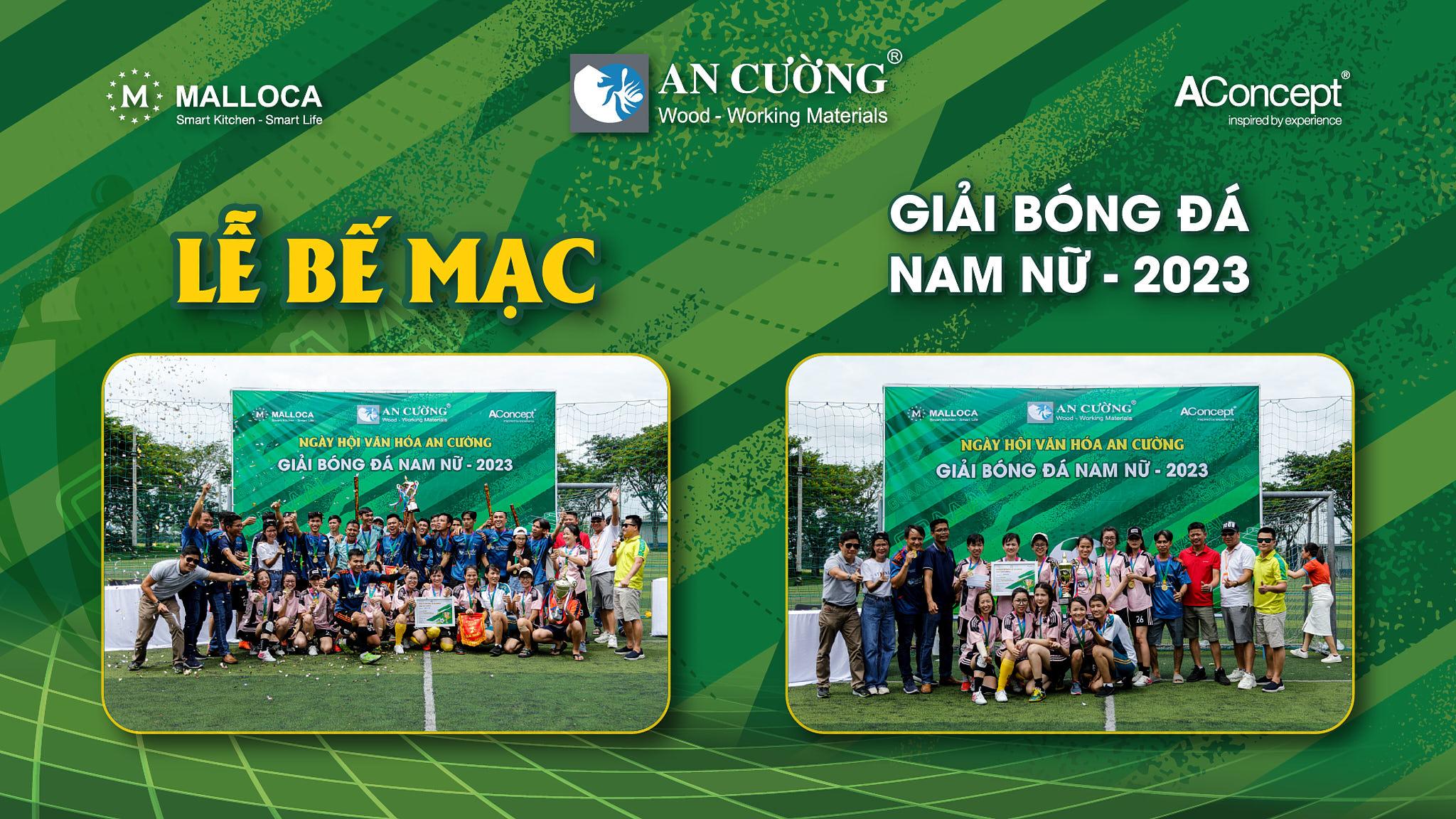 Closing of An Cuong Group Football Tournament 2023