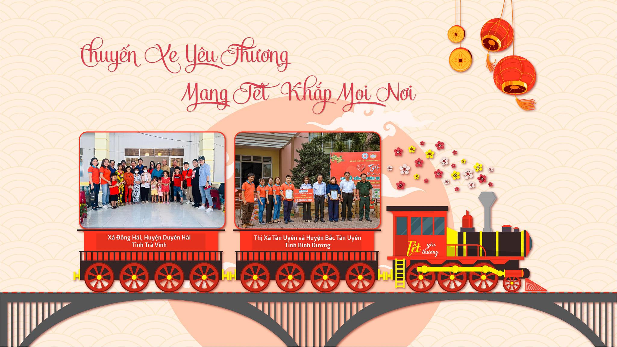 THE LOVE BRINGS TET EVERYWHERE