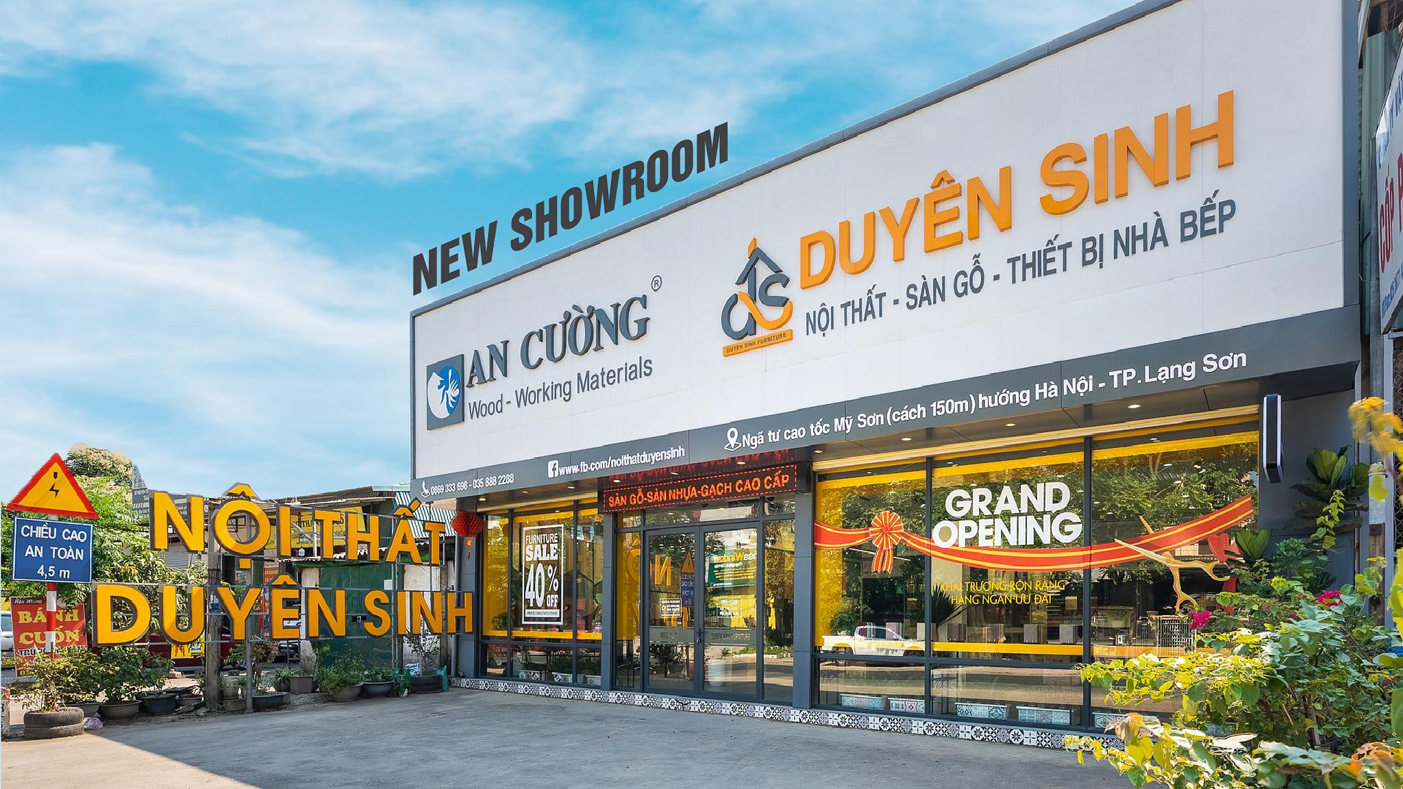 AN CUONG x DUYEN SINH FURNITURE HAVE OFFICIALLY ARRIVED IN LANG SON CITY