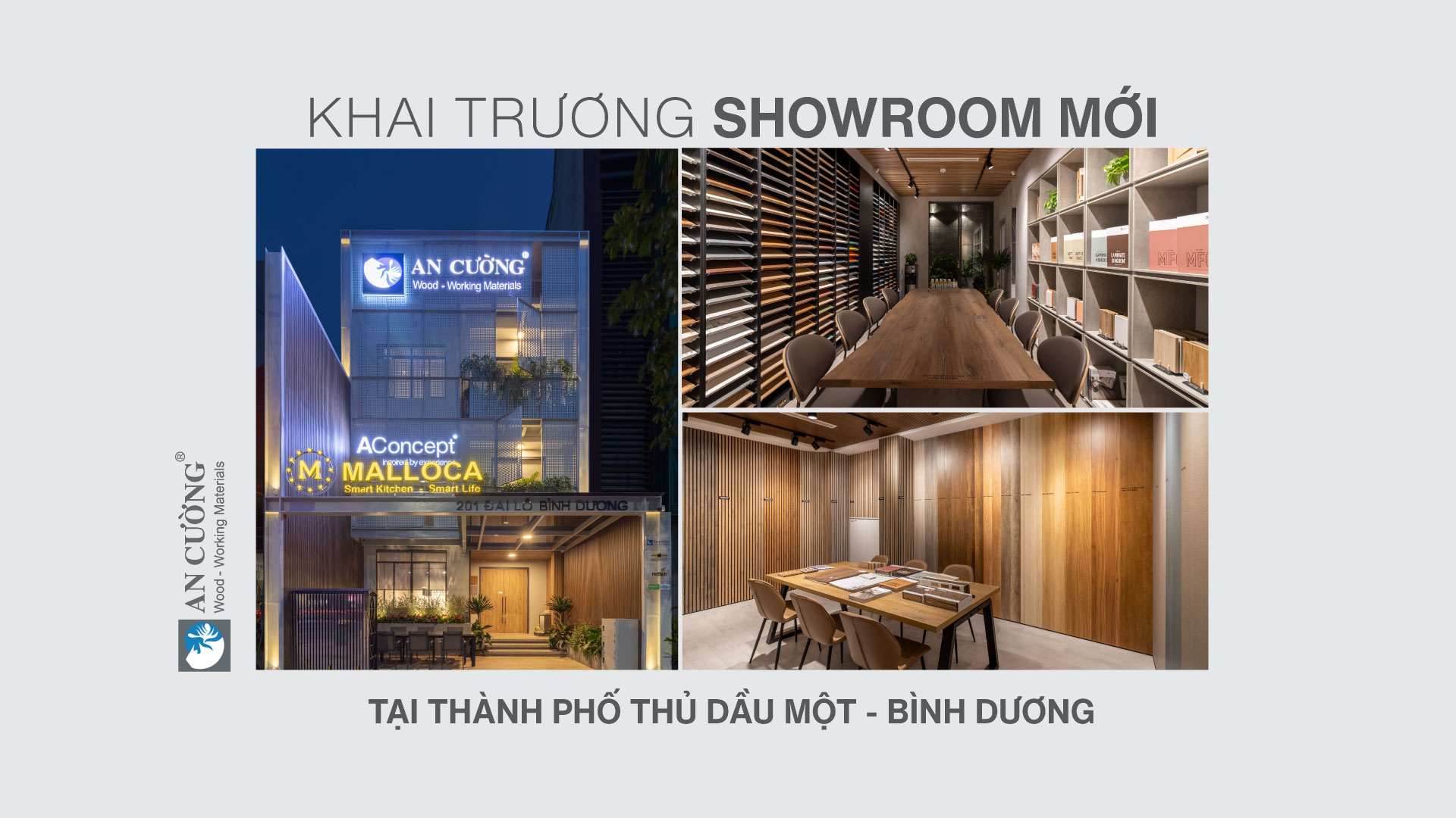 KHAI TRƯƠNG SHOWROOM MỚI TẠI THÀNH PHỐ THỦ DẦU MỘT BÌNH DƯƠNG