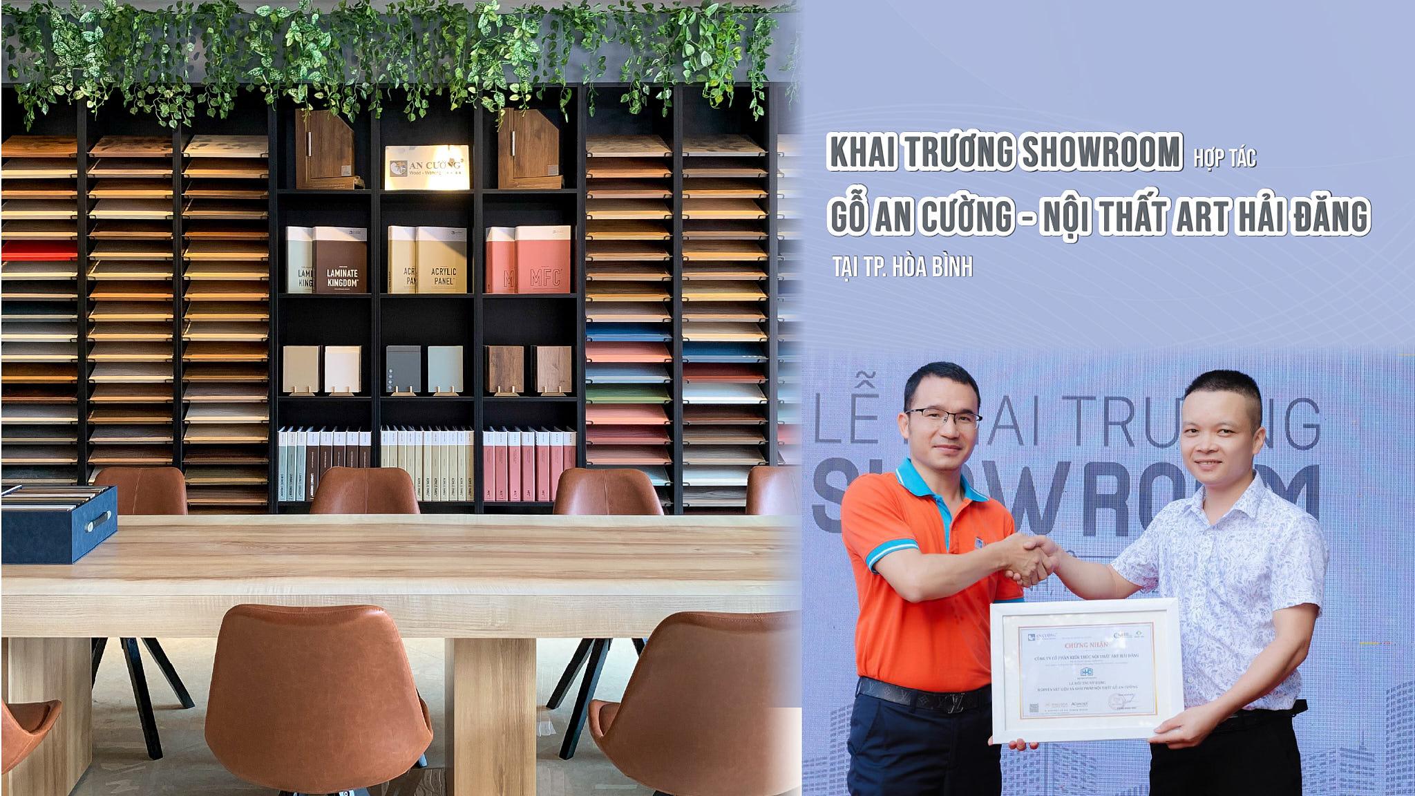 GRAND OPENING OF AN CUONG - ART HAI DANG SHOWROOM COLLABORATION IN HOA BINH CITY