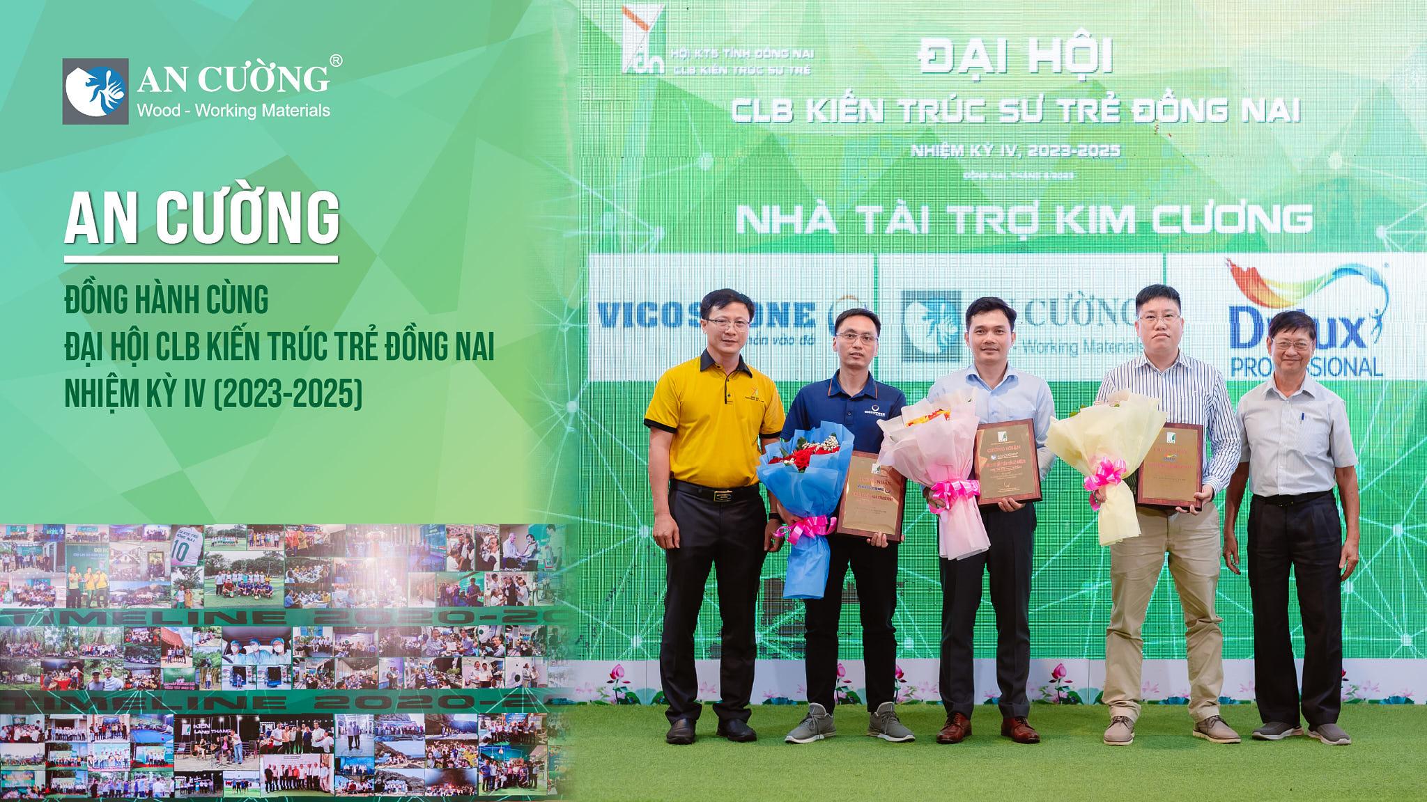 AN CUONG - ACCOMPANYING THE 4TH TERM OF THE YOUNG ARCHITECTS CLUB CONGRESS OF DONG NAI (2023-2025)