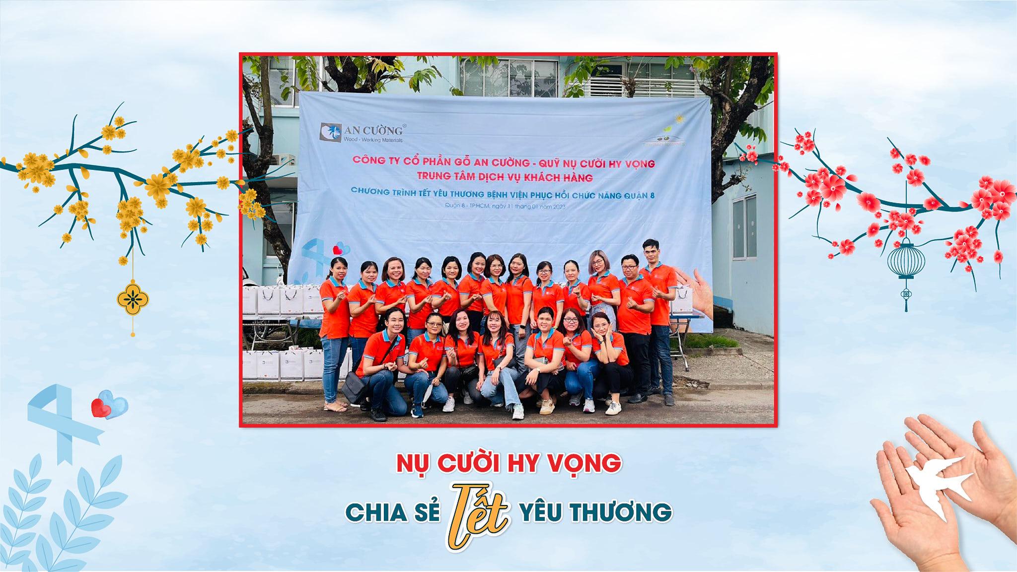 SHARING LOVE WITH HOPEFUL SMILE IN TET