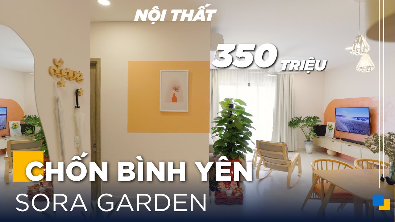 Peaceful Place Sora Garden Binh Duong Apartment With Only 350 Million Furniture | An Cuong Wood x S.Housing