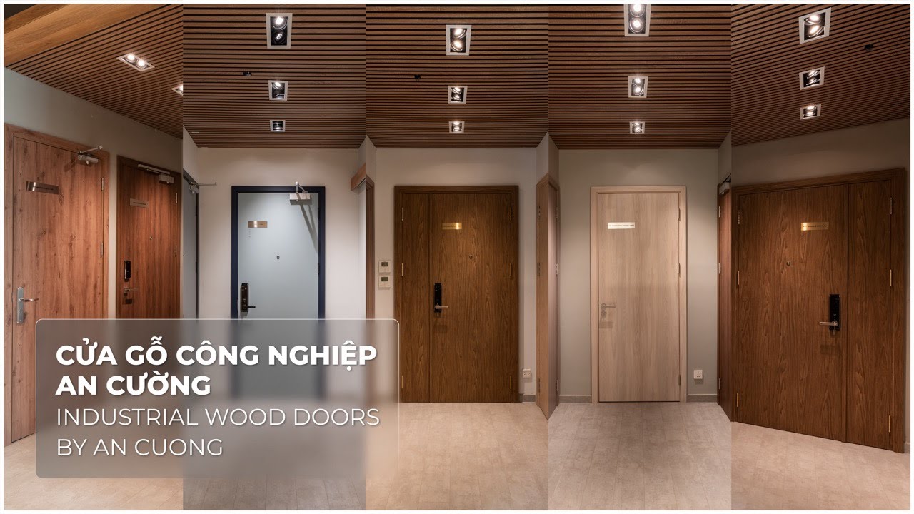 Cửa Gỗ Công Nghiệp - Industrial Wood Doors by An Cuong