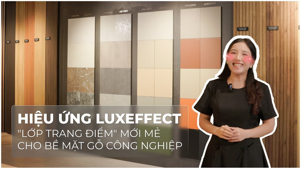 Luxeffect Effect - A Fresh "Makeup" for Industrial Wood Surfaces