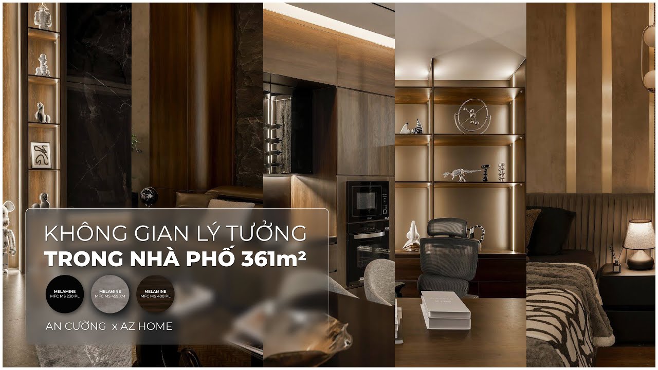 Không Gian Lý Tưởng Trong Nhà Phố 360m2 | AZ Home