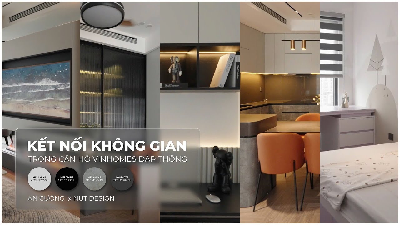 Kết Nối Không Gian Trong Căn Hộ Vinhomes Đập Thông | Nut Design