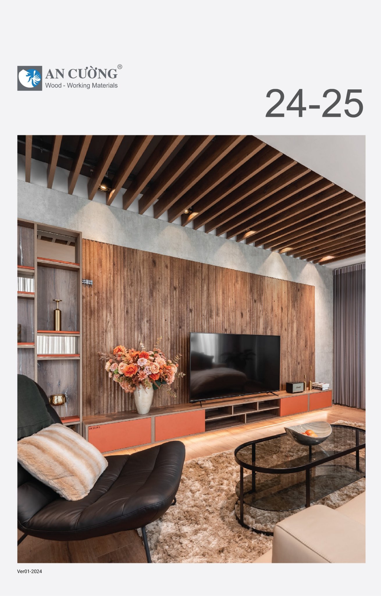 ỨNG DỤNG VẬT LIỆU & GIẢI PHÁP AN CƯỜNG TRONG KHÔNG GIAN NỘI THẤT - PHÒNG KHÁCH