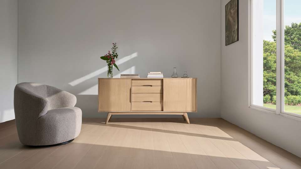 mẫu sàn gỗ công nghiệp màu trơn