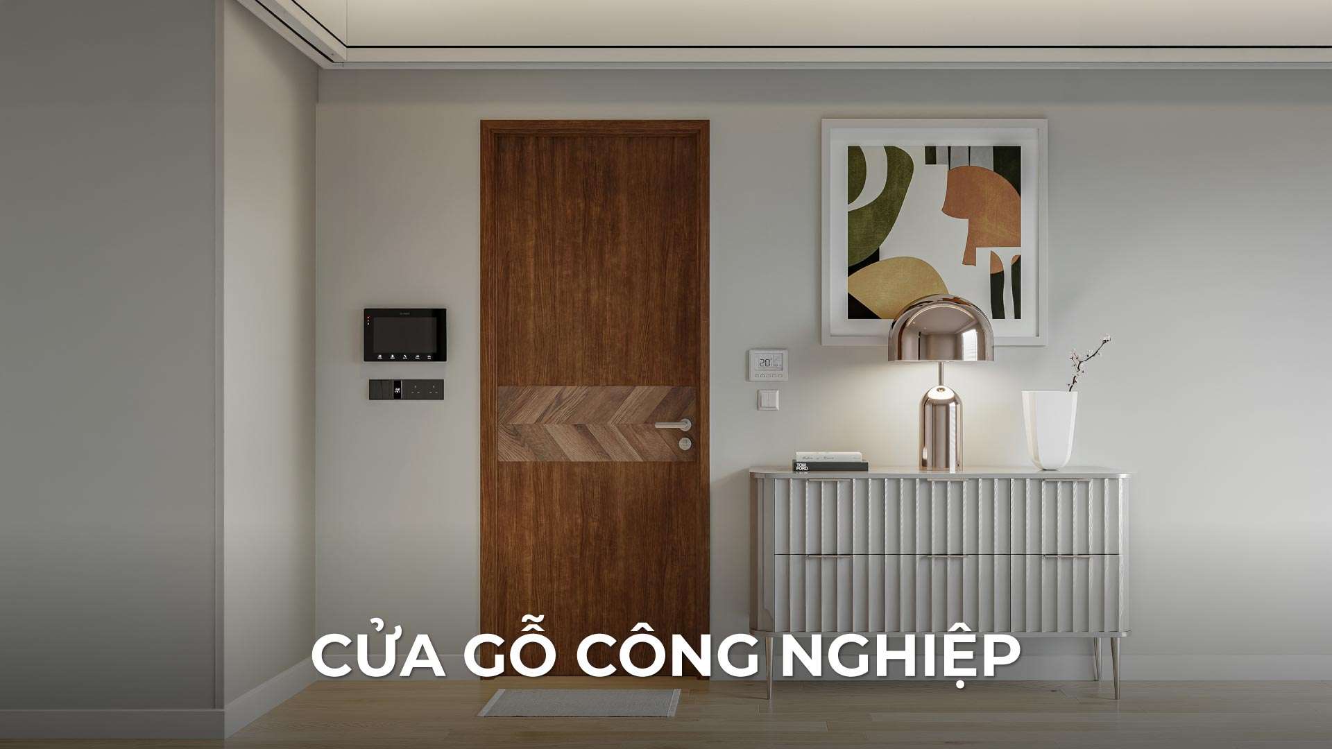 cửa gỗ công nghiệp