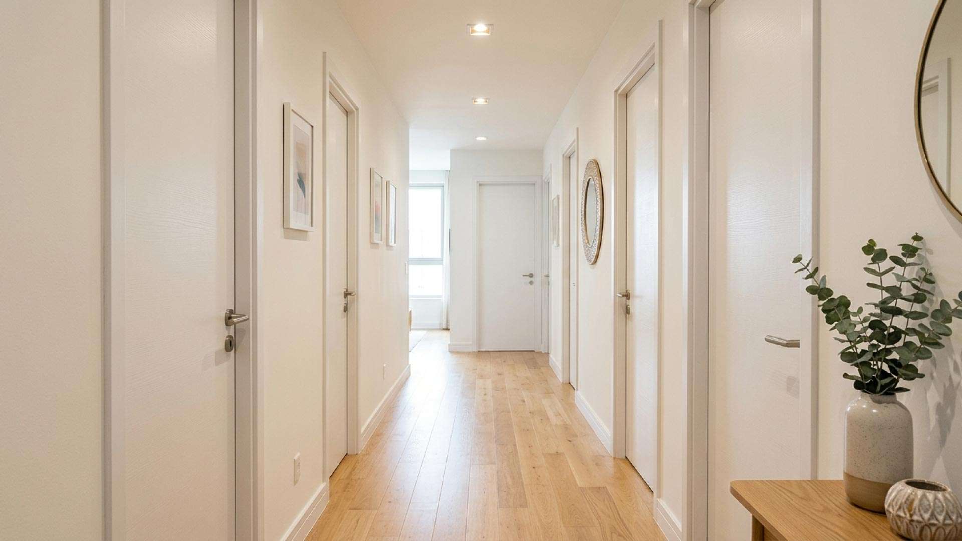 ứng dụng của cửa gỗ công nghiệp trong nội thất