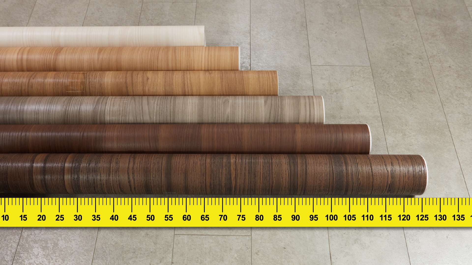 kích thước của giấy dán tường