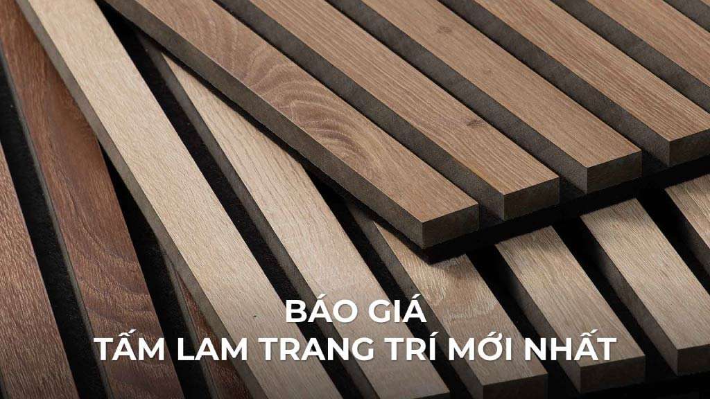 báo giá tấm lam trang trí