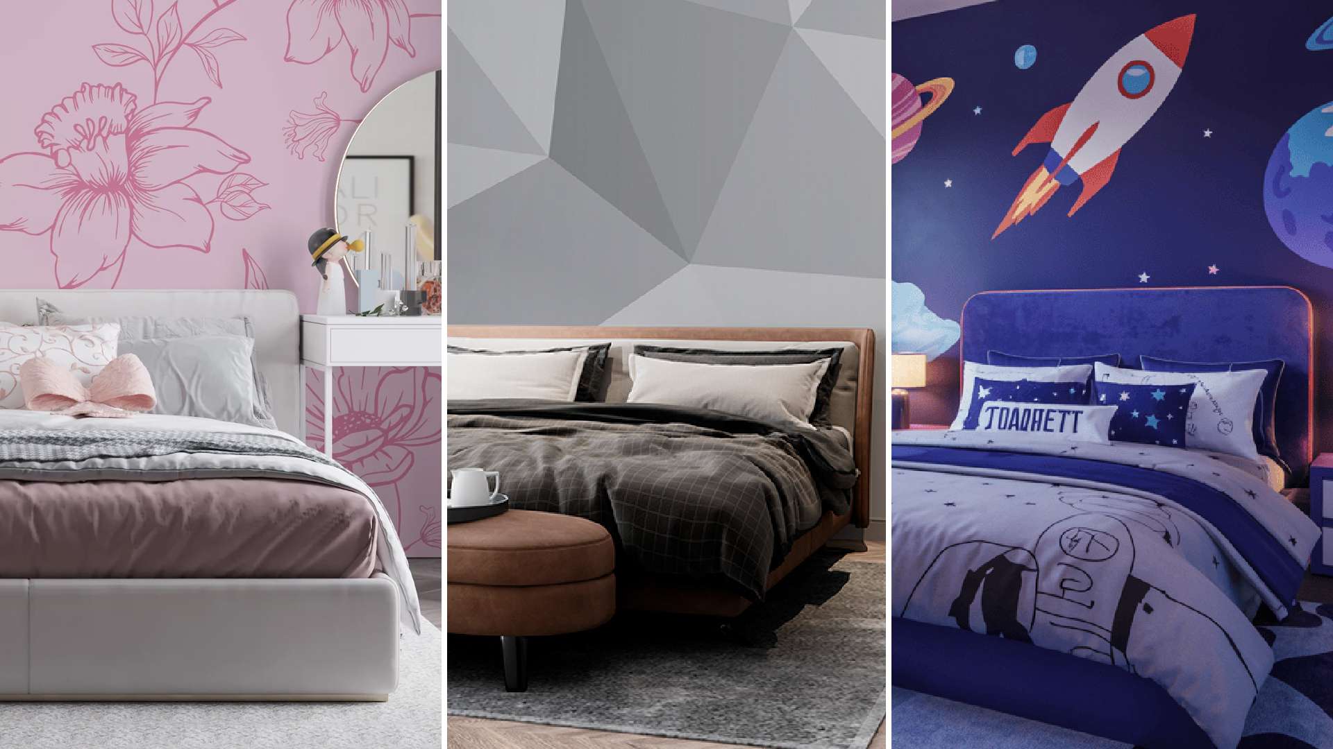 chọn giấy dán tường phù hợp với đối tượng sử dụng